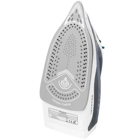 Grunkel Plancha de vapor 2600W suela cerámica azul PL-2600CE
